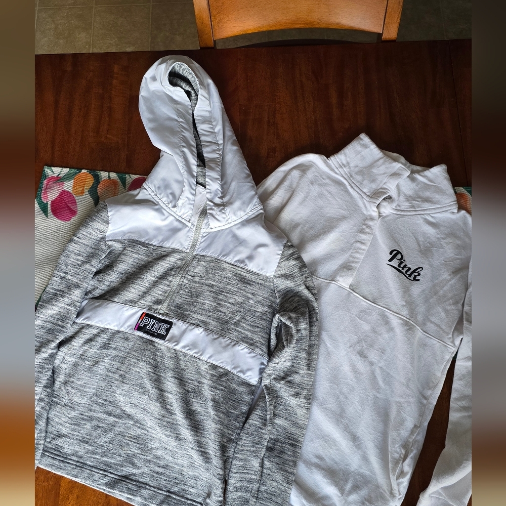 PINK Hoodie And Popover